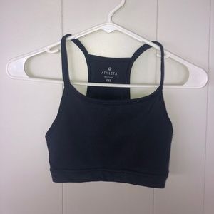 Athleta navy blue sports bra